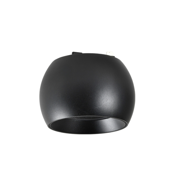 Spot Magnético Nordecor Kay Loz 5 watts 3000K 24° 48V Preto Ø50x35mm 6563