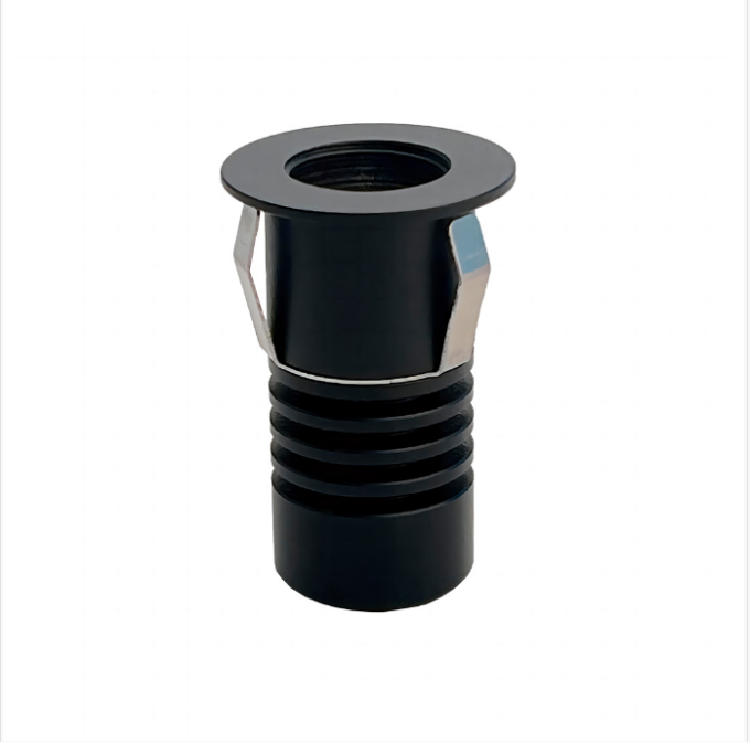 Mini Embutido Nordecor Auko Redondo 1 watts 3000K 30° Preto Ø25x38x22mm IRC90 Bivolt 6529