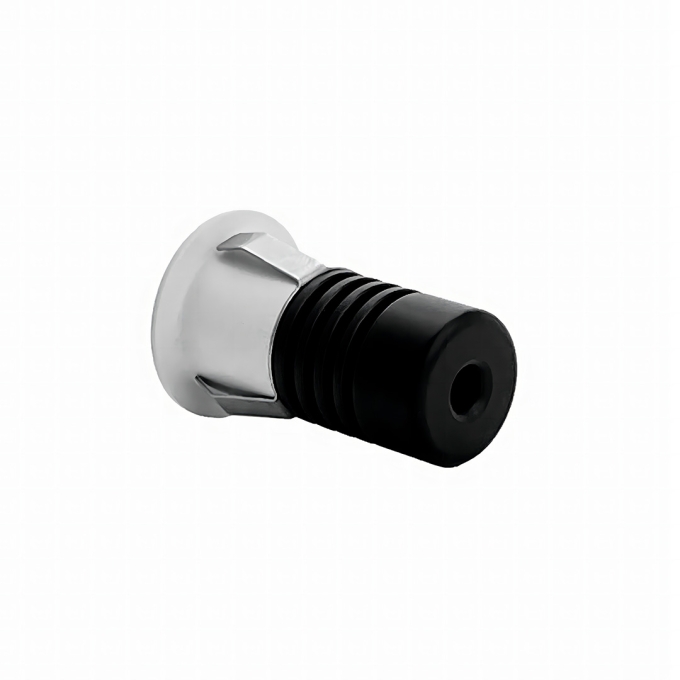 Mini Embutido Nordecor Domy Ini Redondo 1 watts 3000K IP20 Branco IRC90 Bivolt Ø25x38x22mm 6520