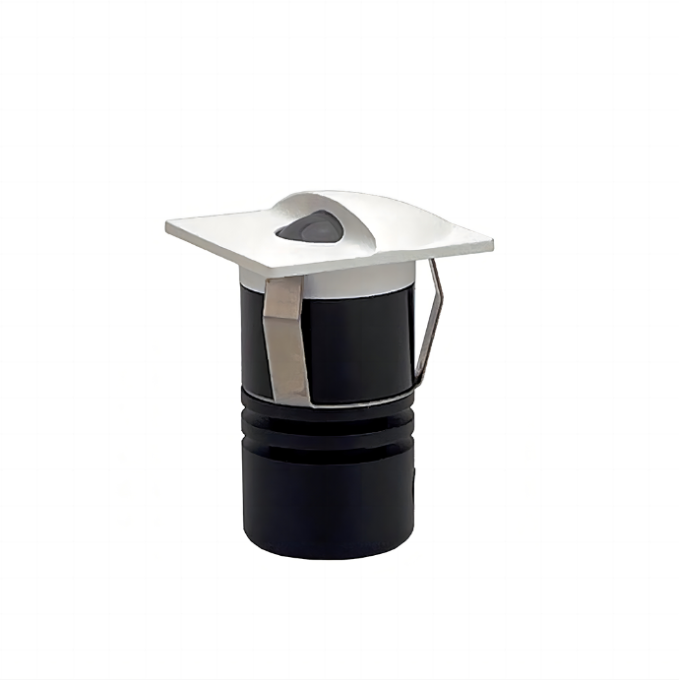 Mini Embutido Nordecor Romi Quadrado 1 watts 3000K Branco IP65 25x25x35mm IRC90 Bivolt 2841