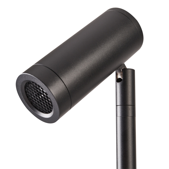 Espeto Nordecor Daya Preto 10 watts 3000K IP67 36° Antiofuscante Bivolt Ø50x400mm 6594