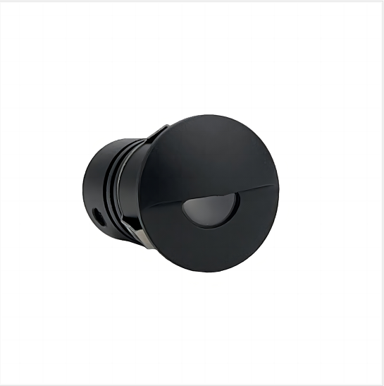 Mini Embutido Nordecor Romi Redondo 1 watts 3000K Preto IP65 Ø25x35x22mm IRC90 Bivolt 2840