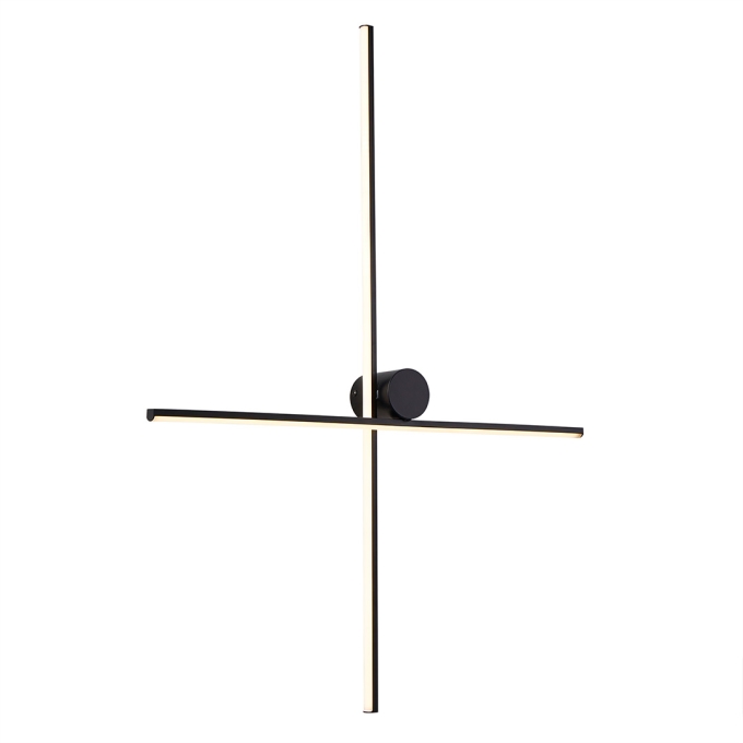 Arandela Nordecor Nien 22 watts 3000k Preto Bivolt 600x800mm 2937