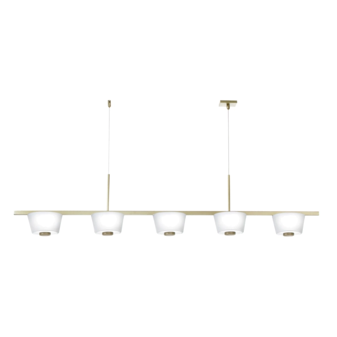 Pendente Old Artisan Shep Linear 10L G9 240x130x1200mm PD-5845