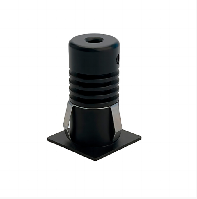 Mini Embutido Nordecor Auko Quadrado 1 watts 3000K 30° Preto 25x25x38mm IRC90 Bivolt 6531
