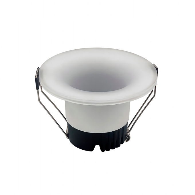 Embutido Nordecor Eton 7 watts 3000K IP20 Branco IRC90 Bivolt Ø100x68x80mm 6548