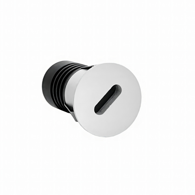 Mini Embutido Nordecor Domy Ini Redondo 1 watts 3000K IP20 Branco IRC90 Bivolt Ø25x38x22mm 6520