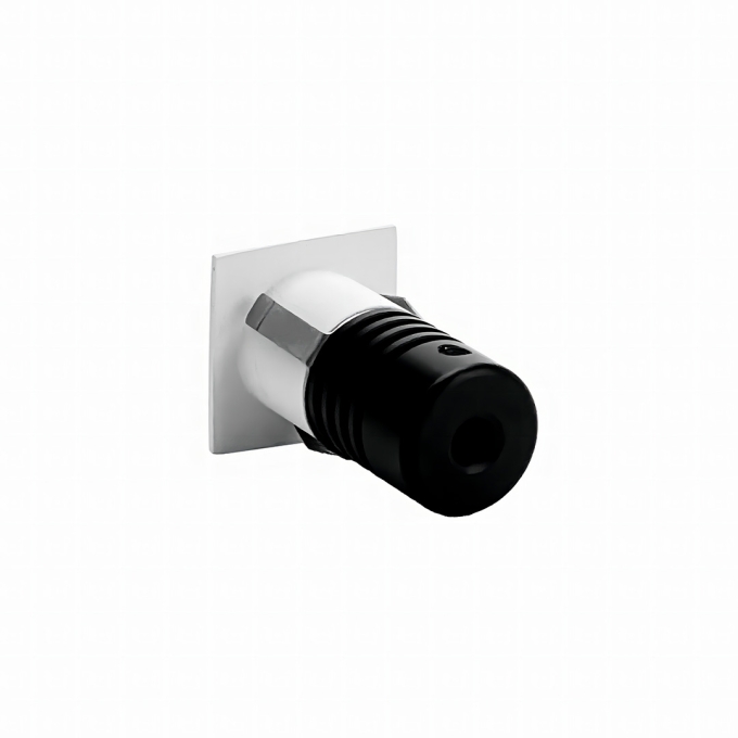 Mini Embutido Nordecor Domy Ini Quadrado 1 watts 3000K Branco IP20 IRC90 Bivolt 25x25x38mm 6522