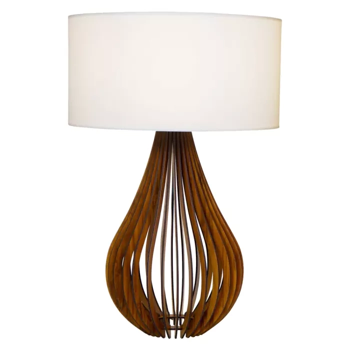Coluna Union Iluminação Puzzle Madeira e Acrílico 1L E27 Ø600x900mm 441