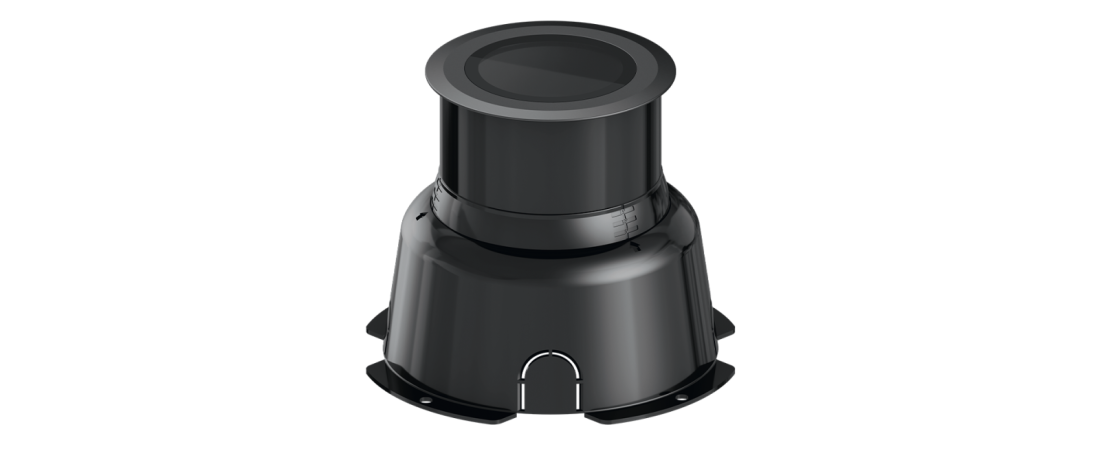 Embutido de Solo Stella S.Ground 18,5 Watts 3000K IP67 36° Preto (Caixa de Instalação Inclusa) STL23709/30