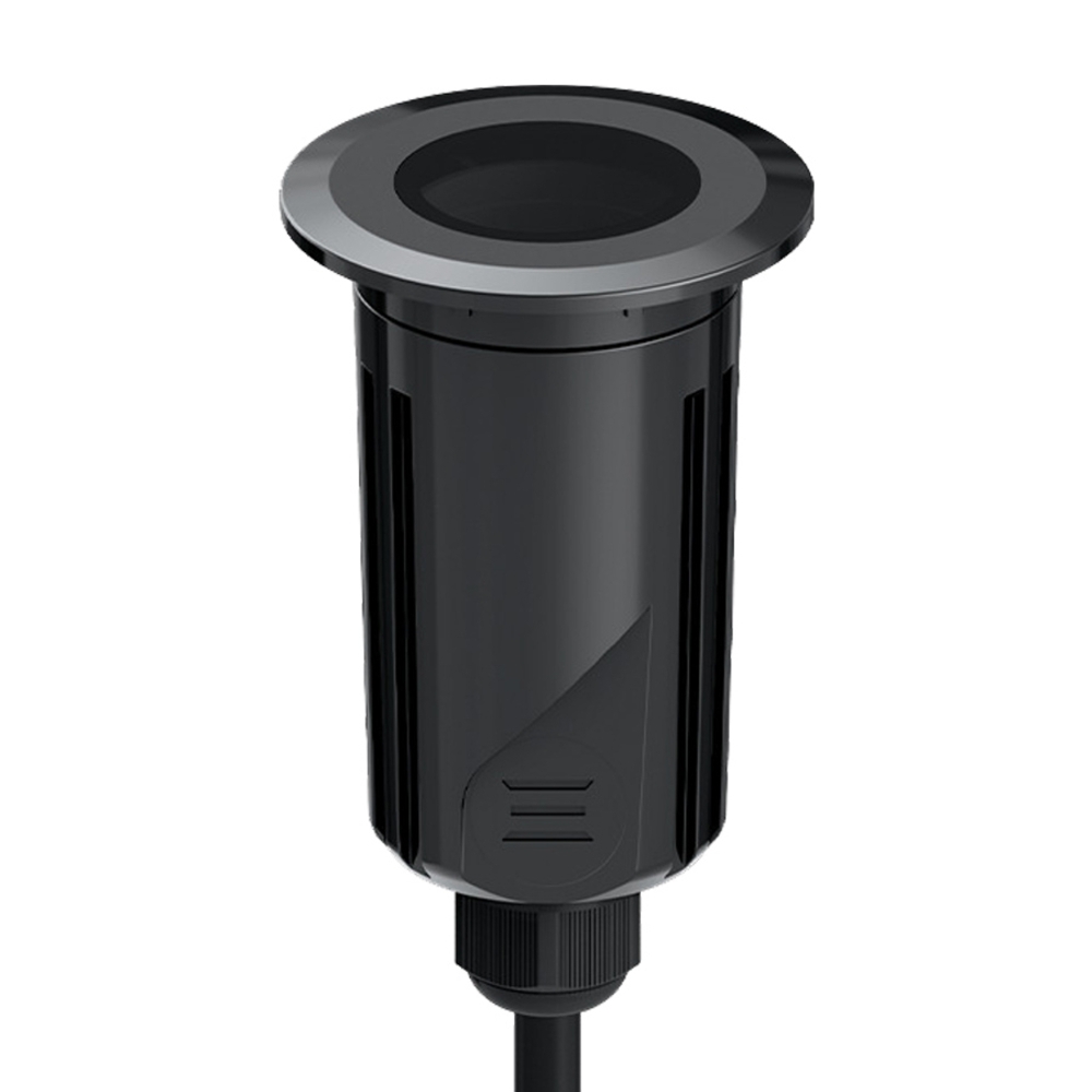 Embutido de Solo Stella S.Ground 3 Watts 3000K IP67 36° Preto (Caixa de Instalação Inclusa) STL23705/30