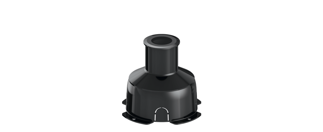 Embutido de Solo Stella S.Ground 3 Watts 3000K IP67 36° Preto (Caixa de Instalação Inclusa) STL23705/30