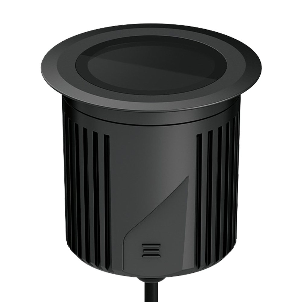 Embutido de Solo Stella S.Ground 18,5 Watts 3000K IP67 36° Preto (Caixa de Instalação Inclusa) STL23709/30