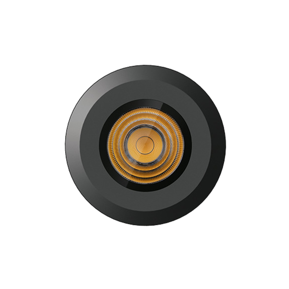 Embutido de Solo Stella S.Ground 3 Watts 3000K IP67 36° Preto (Caixa de Instalação Inclusa) STL23705/30