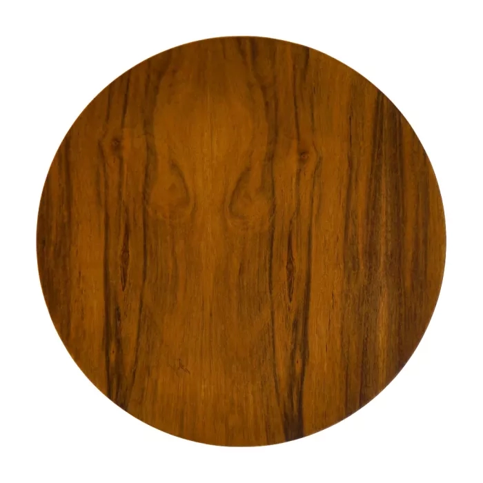 Arandela Union Iluminação Eclipse Madeira 12 watts 3000K Ø400x30mm 434