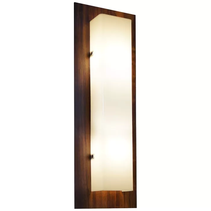 Arandela Union Iluminação Clean Longa Madeira e Acrílico 3L E27 200x900x85mm 179
