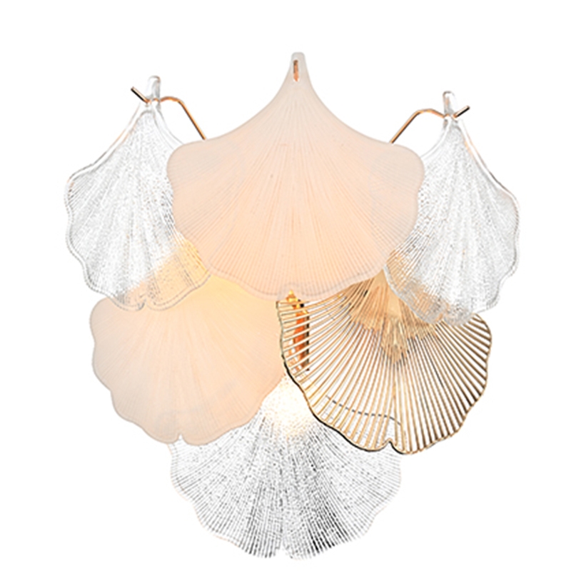 Arandela Nordecor Musche 3L E14 Ouro Brilho 380x400mm 2907
