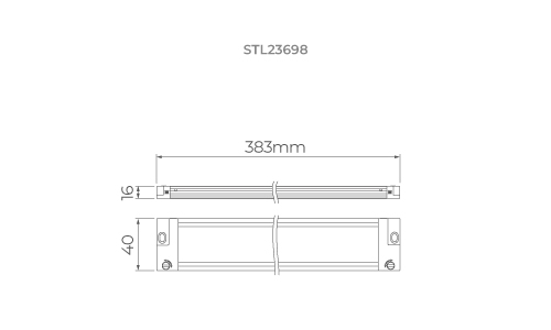 Fonte 24V Stella Ultrafina Pro Dualcut Dimerizável 75 Watts 3,12A IP20 Bivolt 383x16x40mm STL23688
