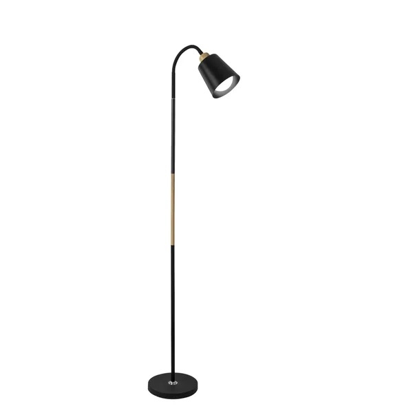 Luminária de Chão GMH Oslo Preto 1L E27 1740x195mm Bivolt OSLO-G