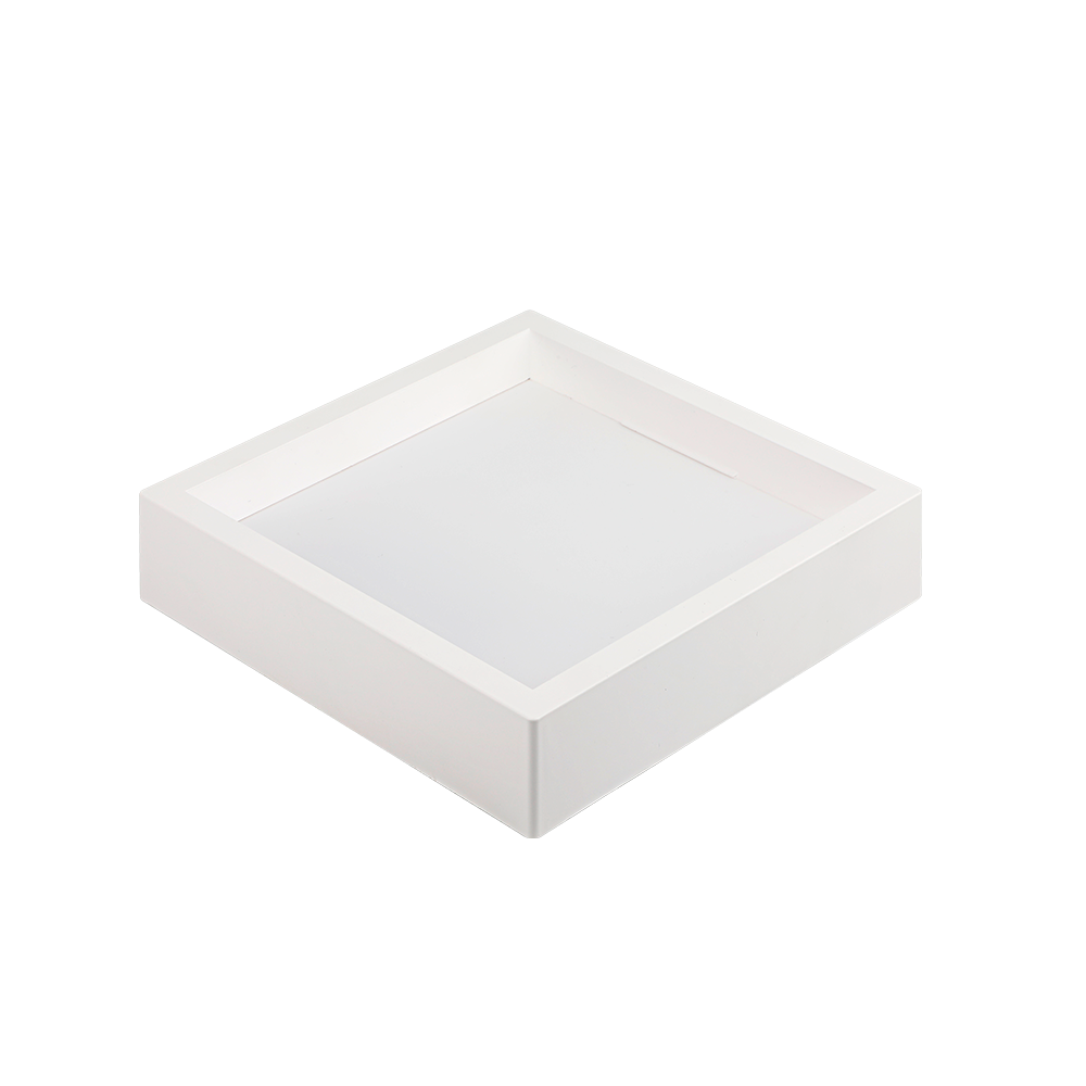 Painel Sobrepor Quadrado Nordecor Kais 18 watts 3000K Branco Bivolt 210x210mm 4246