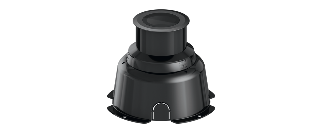 Embutido de Solo Stella S.Ground 11,5 Watts 3000K IP67 14° Preto Antiofuscante STL23718/30