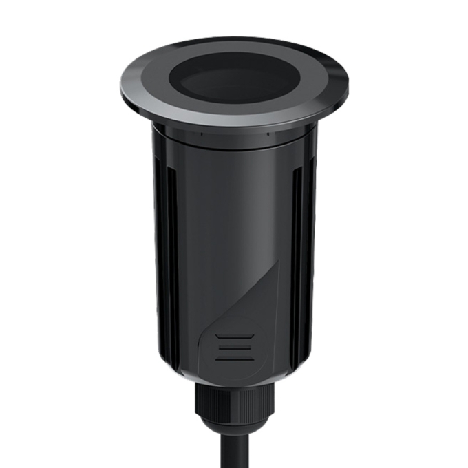 Embutido de Solo Stella S.Ground 3 Watts 3000K IP67 36° Preto (Caixa de Instalação Inclusa) STL23705/30