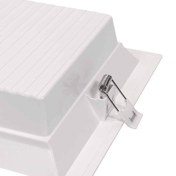 Painel Embutido Quadrado Nordecor Kais 24 watts 3000K Branco Bivolt 296x296mm 4194