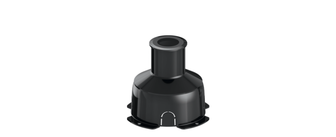 Embutido de Solo Stella S.Ground 3 Watts 3000K IP67 36° Preto (Caixa de Instalação Inclusa) STL23705/30