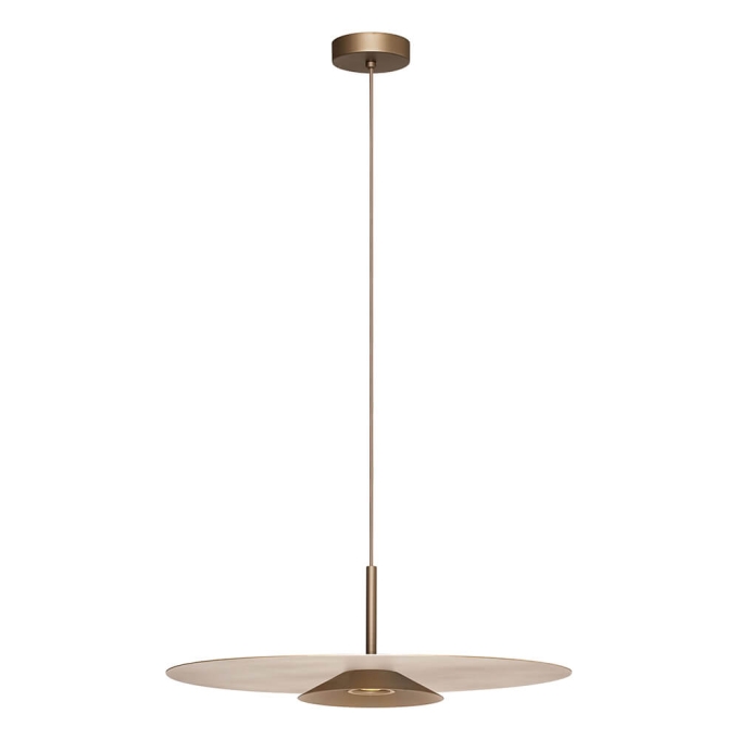 Pendente Newline Plié 7 watts 2700K Ø600x600x40mm Bivolt PD02025LED27