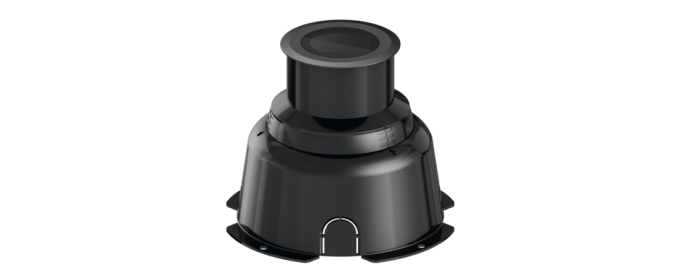 Embutido de Solo Stella S.Ground 11,5 Watts 3000K IP67 14° Preto Antiofuscante STL23718/30