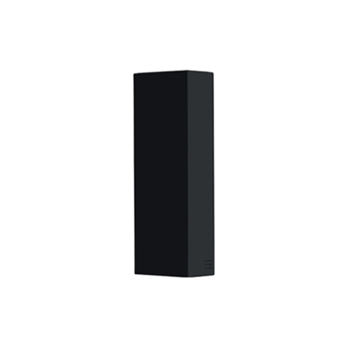 Arandela Stella Wall Mini 5 Watts 3000K IP65 100x36mm Preto Fachos Abertos STH9730PTO/30
