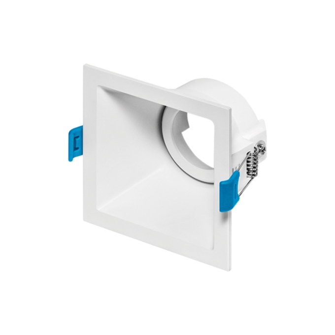 Spot Embutido Direcionável Stella Square Branco Dicróica 96x96mm STH8915BR