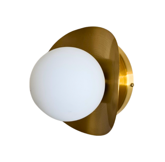 Arandela Alliance Solly Alumínio e Vidro 1L G9 160x120mm Bivolt 4090/1
