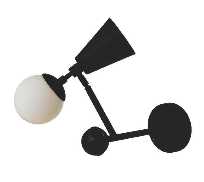 Arandela Alliance Cone Alumínio e Vidro 1L G9/1L MR11 260x280mm Bivolt 4080/2