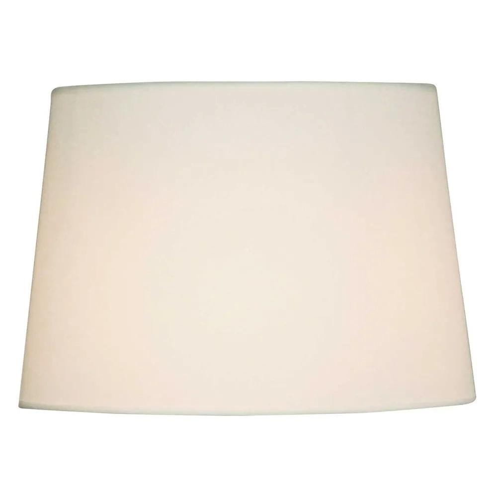 Cúpula Bella Basic Tecido Branco Ø380x320x270mm EX1684BR