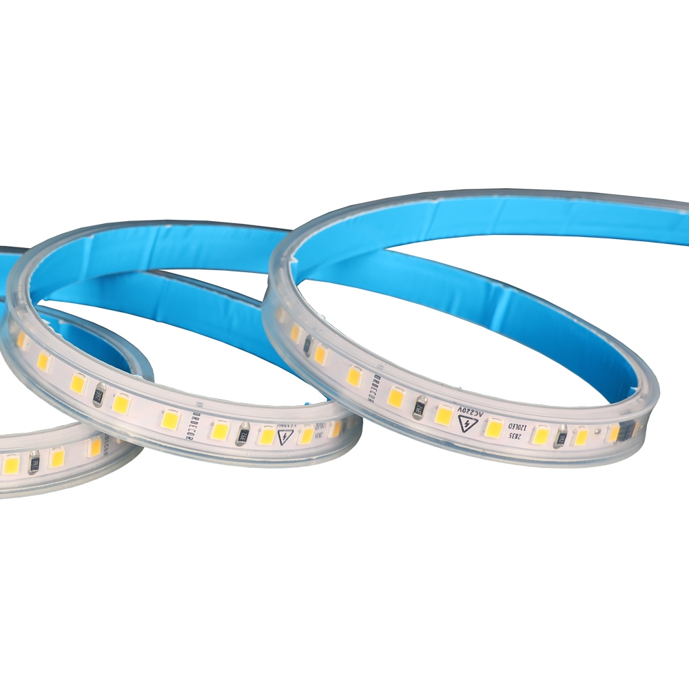 Fita LED Nordecor 10w/mt 120 leds IP65 10mm 220V 3000K (Rolo 100 metros) 7254