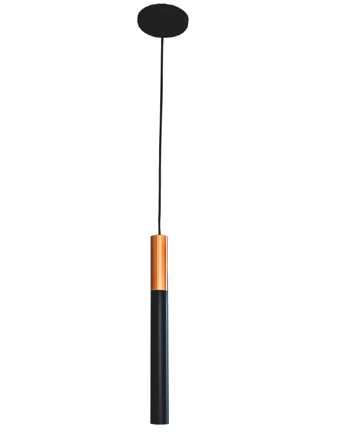 Pendente Alliance Bicolor Alumínio 1L MR11 (Mini Dicróica) 400mm Bivolt 2070/1