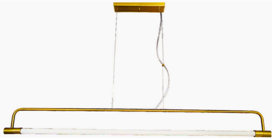 Pendente Alliance Zanny Alumínio 1L T8 150x1300mm Bivolt 2043/1