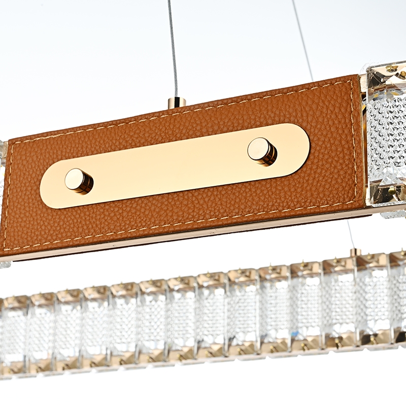 Pendente Nordecor Gulty 40 watts 3000K Ouro Brilho 300x960mm 2900
