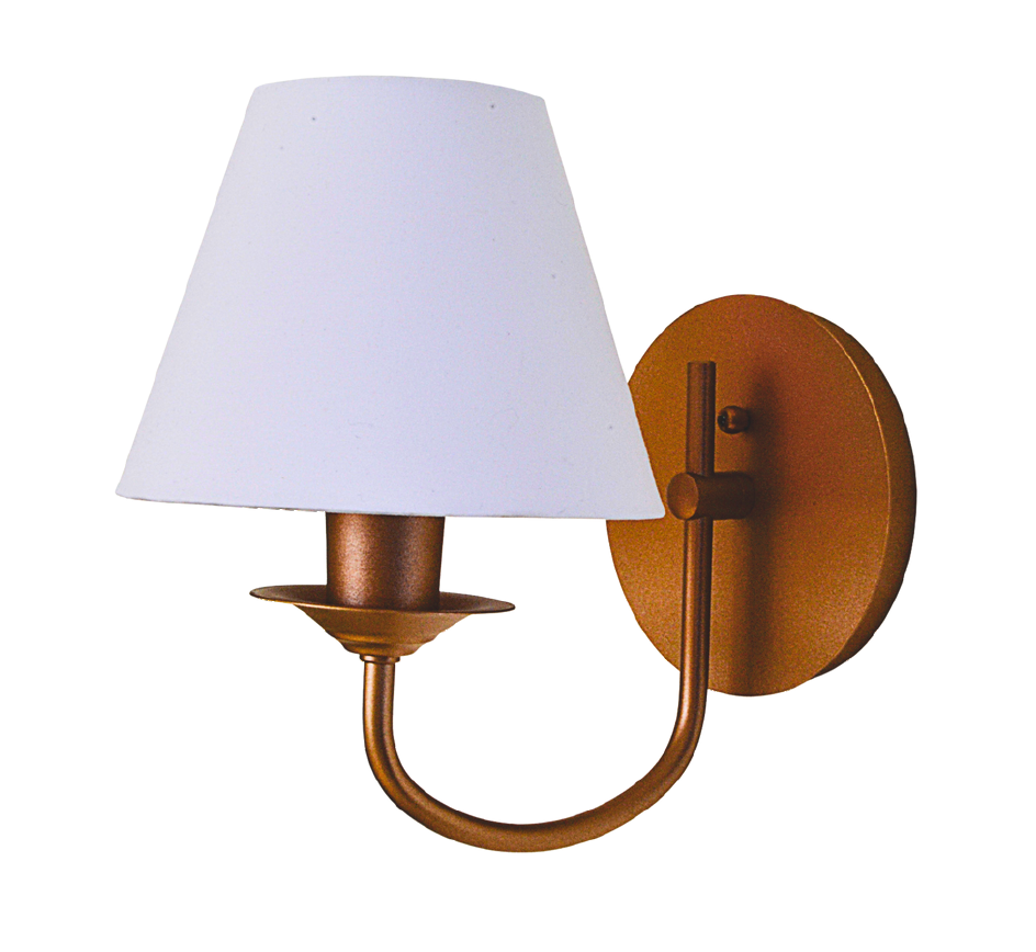 Arandela Alliance Kaius Alumínio e Tecido 1L E27 200x240mm Bivolt 4057/1
