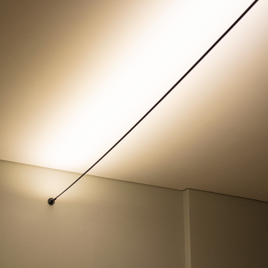 Perfil Nordecor Skyline Preto 10 metros IP20 2320