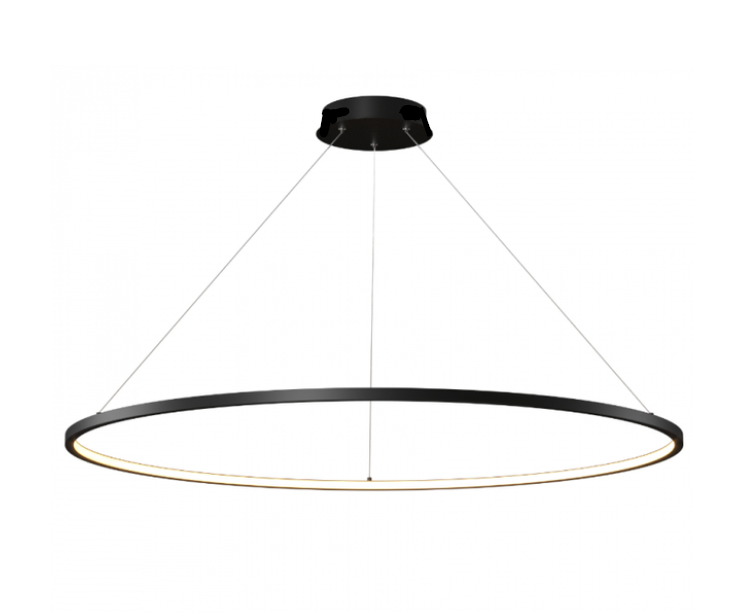 Pendente Alliance Argol Arco Alumínio e Silicone Ø800mm 56 watts Bivolt 3003/1-80