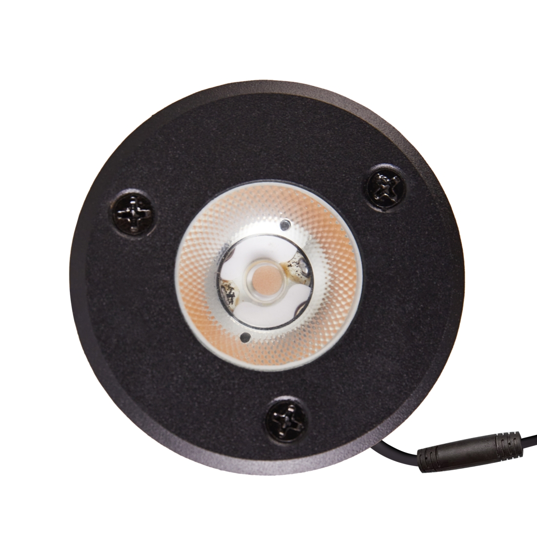 Embutido de Solo Nordecor Venna 5 watts 2700K 24V IRC97 12° IP67 Preto Ø65x58mm 6618