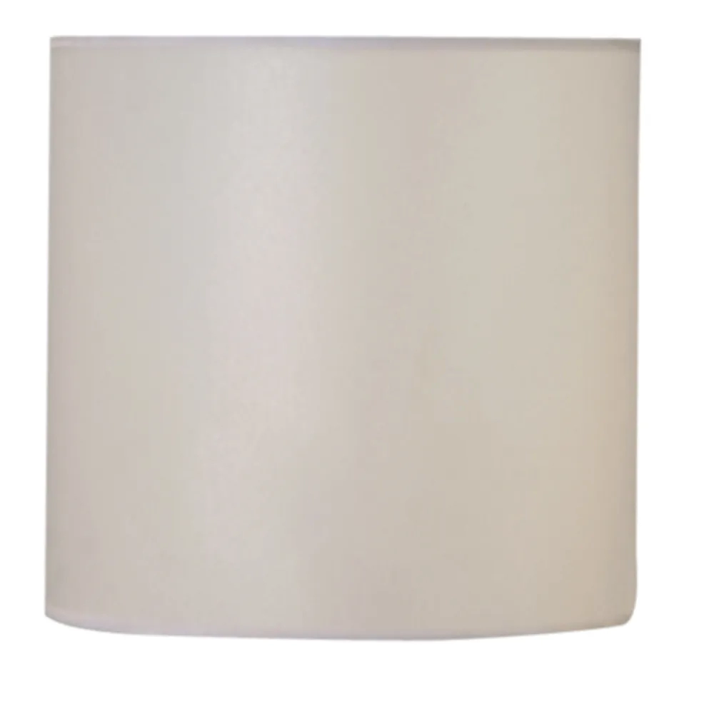 Cúpula Bella Basic Tecido Branco Ø320x300mm EX1600