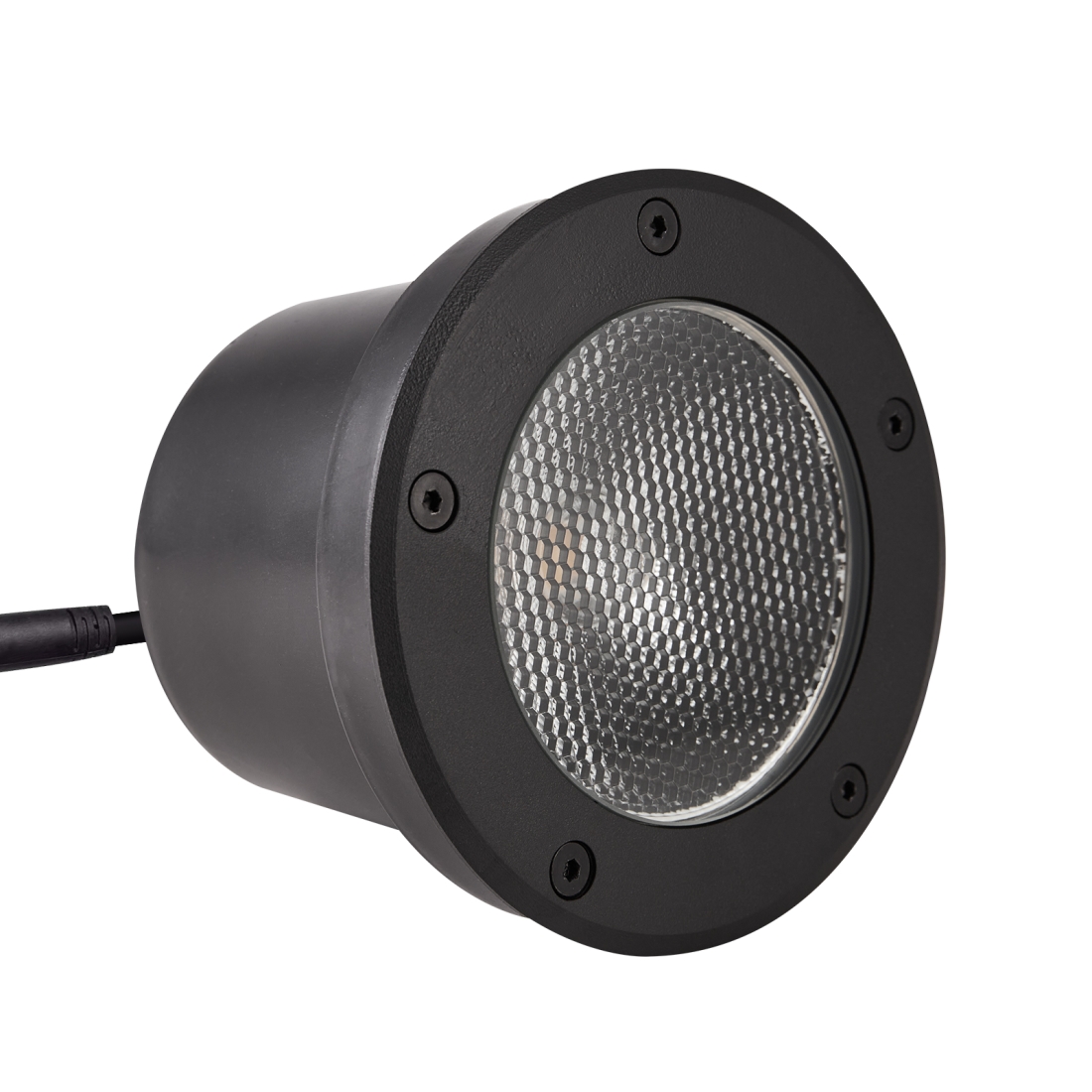 Embutido de Solo Nordecor Venna 20 watts 2700K 24V IRC97 24° IP67 Preto Ø130x90mm 6625