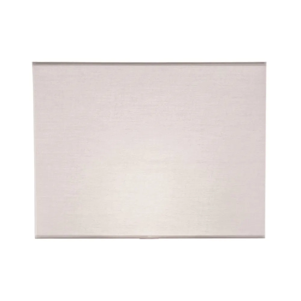 Cúpula Bella Basic Tecido Branco 300x400x230mm EX2219