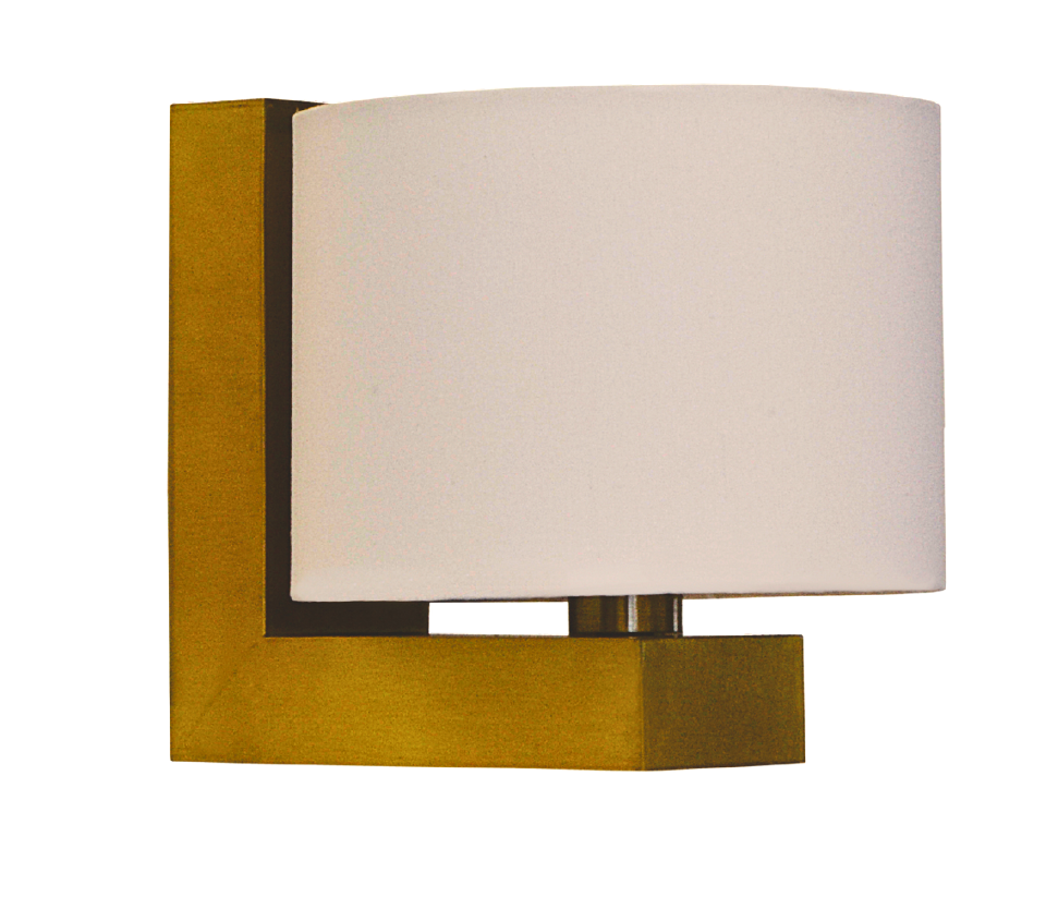 Arandela Alliance Sol Alumínio e Tecido 1L E27 150x130mm Bivolt 4037/1