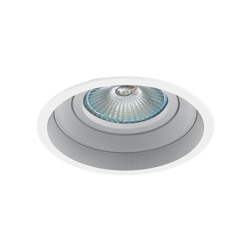 Embutido Interlight Semi Broda Orientável Redondo 1L Dicroica MR16 Ø91x35mm IL 4743