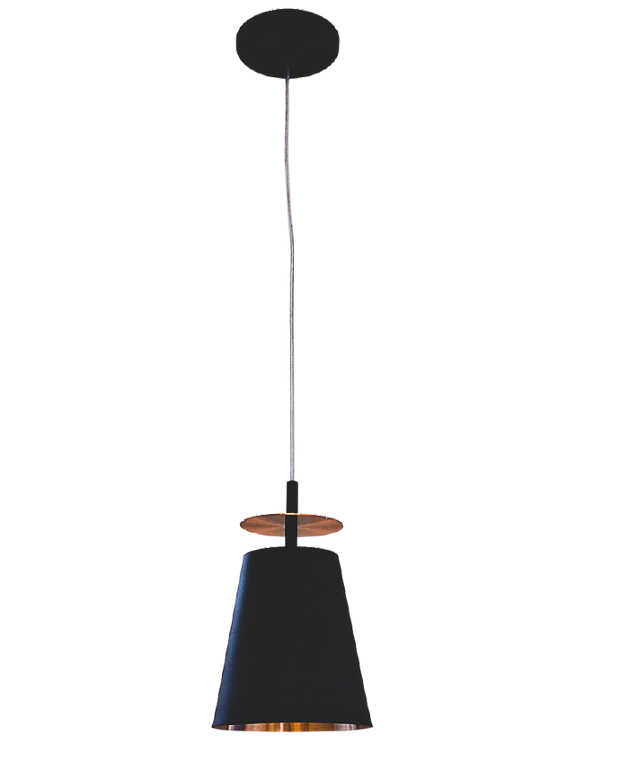 Pendente Alliance Knox Alumínio 1L E27 Ø150x210mm Bivolt 2037/1