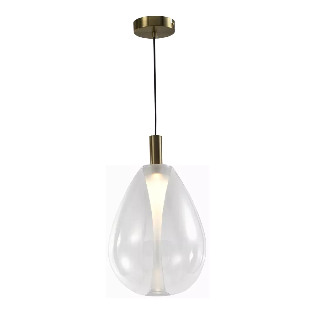 Pendente Skylight Thunder Bronze e Vidro Transparente 4 watts 3000K Bivolt Ø230X380mm SKY-4042TM
